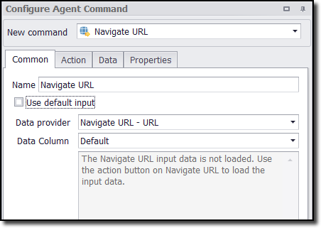 Action Command - Navigate URL