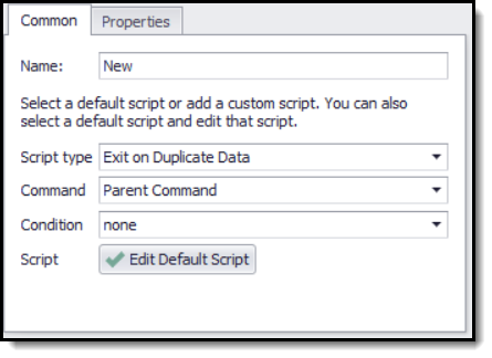 checkDuplicateDefaultScript