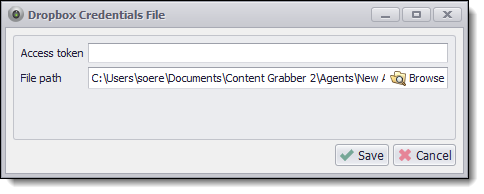dropboxCredentialsFile